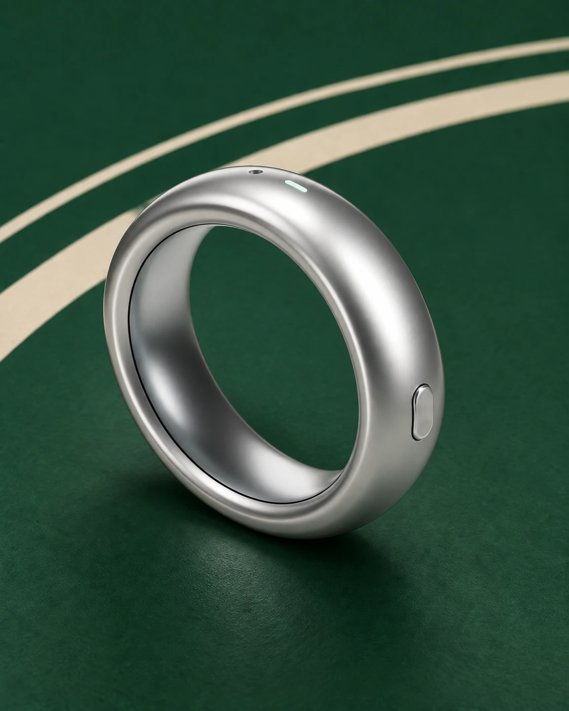 The ring on a Once Green ground